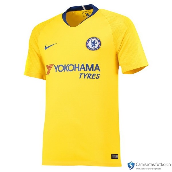 Tailandia Camiseta Chelsea Segunda equipo 2018-19 Amarillo